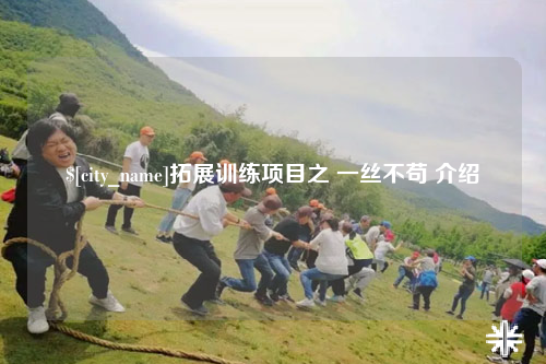东营拓展训练项目之 一丝不苟 介绍